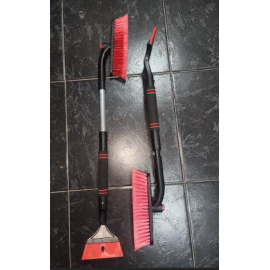 Щетки для уборки снега раскладная поворотная 70-85 см
