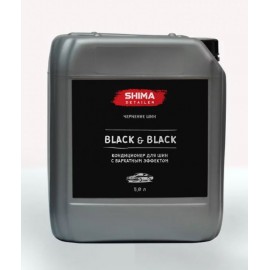 BLACK & BLACK Кондиционер для шин с бархатным эффектом 5л