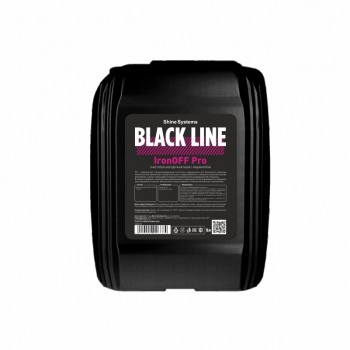 Shine Systems Black Line IronOFF Pro- нейтральный очиститель дисков с индикатором, 5 л Shine Systems Black Line IronOFF Pro- нейтральный очиститель дисков с индикатором, 5 л