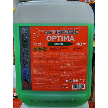 Антифриз Coolstream Optima зеленый 10 кг