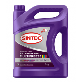 SINTEC ANTIFREEZE MULTIFREEZE VIOLET -40 5л