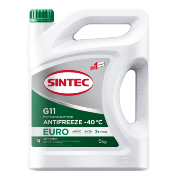 SINTEC ANTIFREEZE EURO G11 GREEN -40 5 kg